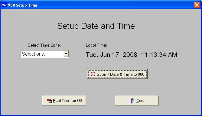 To Set Date & Time (GMT Greenwich Mean Time) All EAS alerts are encoded using GMT or UTC. First verify that the time and date on your computer is accurate.