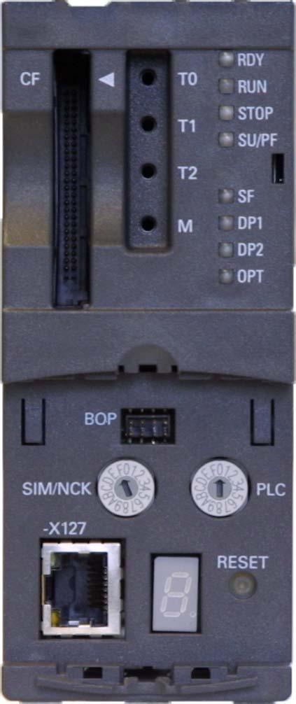 2-2 Operator control and display elements on the