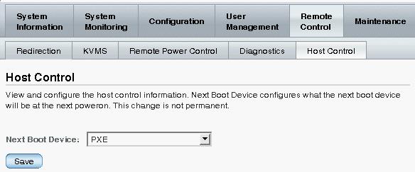 Before You Begin The Reset and Host Control (r) role is required to change the host boot device configuration variable. The Host Control -BIOS boot device feature is supported on x86 system SPs.