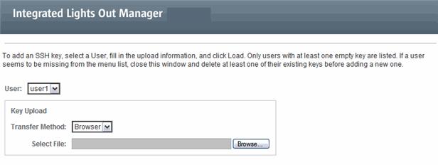 4. Select the user from the User drop-down list. 5. Select a transfer method from the Transfer Method drop-down list.