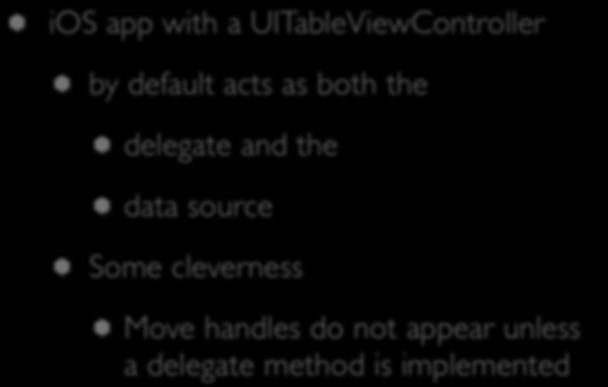 ios Delegation Example (II) ios app with a