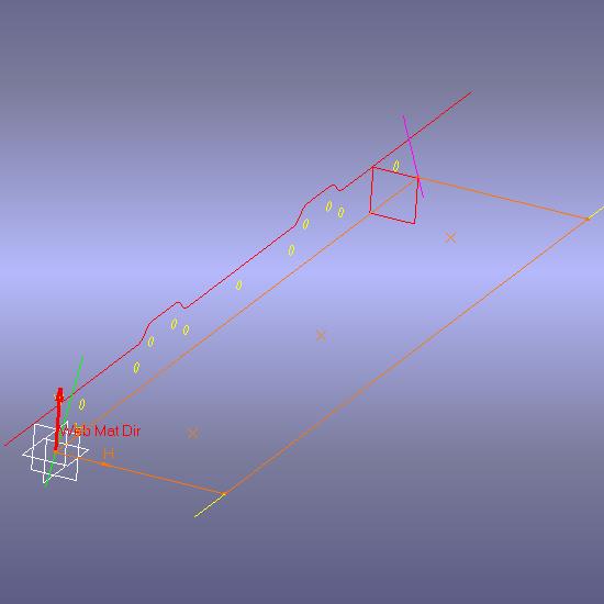 Step 2: Creating the Web In this step, we create the web of the Sheet Metal part Select