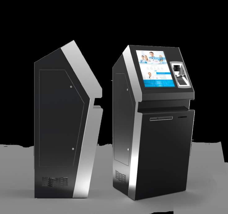 It includes, an industrial thermal printer with 80 mm paper width, a high-efficiency industrial thermal printer for printing on A4 size paper for documents, a barcode reader and QRcode reader for