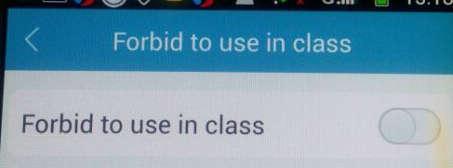 6.Forbid to use in class Click and set. Turn on to set the time interval.