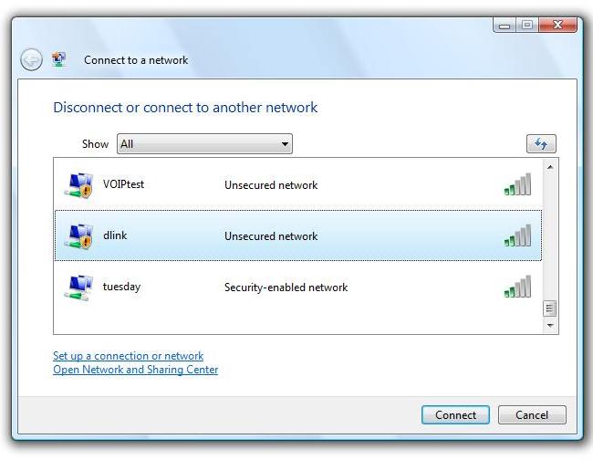 Section 4 - Connecting to a Wireless Network Windows Vista Windows Vista users may use the built-in wireless utility.