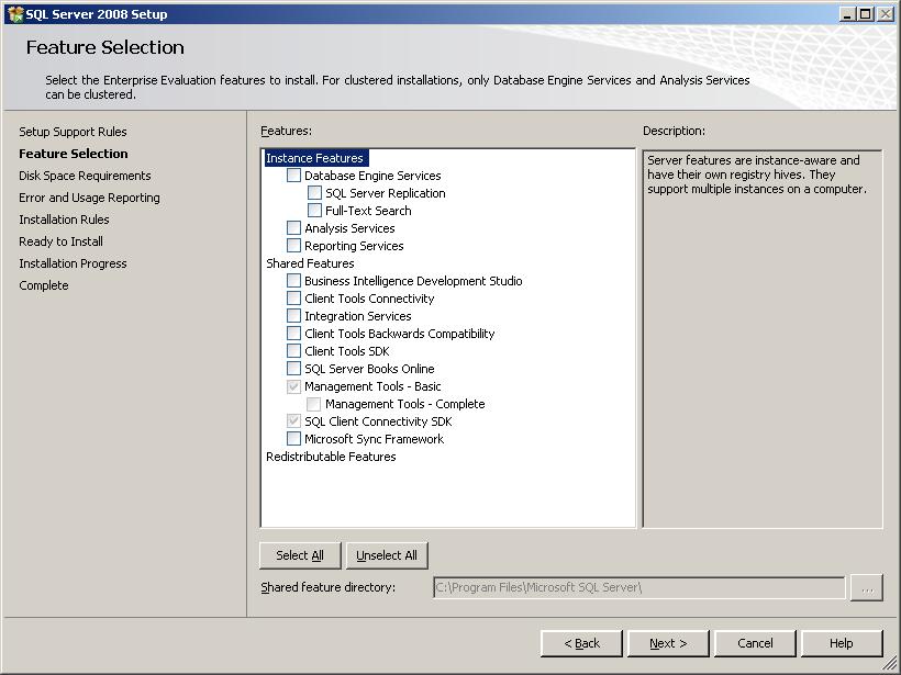 3 Installing SQL Server client If you install the database separately, that is, install an IMC server and a database server on different hosts, you need to install the SQL Server client with the same