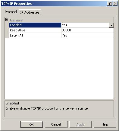 The TCP/IP Properties dialog box appears, as shown in Figure 37 (page 36).