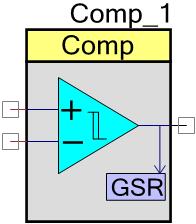 PSoC Creator Component Datasheet Hysteresis This parameter gives you the ability to add approximately 10 mv of hysteresis to the Comparator.