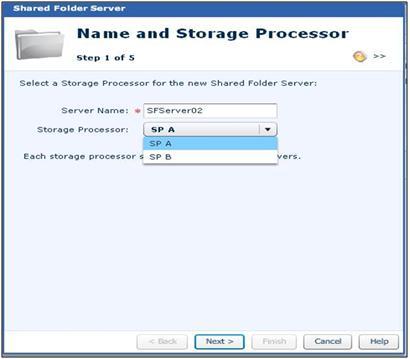 Protect SharePoint Data through Farm Backup b. In the Storage Processor list box, select the default storage processor. This storage processor is responsible for the requests to the shared folder.