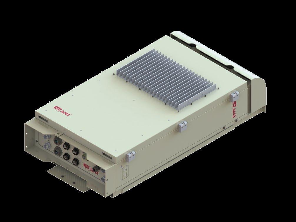 On the UL path, the hd30 converts the RF signal into a digital data stream and transports the signal over a single optical fiber to the UBiT unit.
