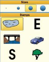 Click Stamp For this lesson you will be working with the Stamp activity. To open the activity. Click the Stamp button.