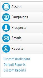 Reporting functionality Measure the ROI and success of your campaigns! By using the Default Reports tab.