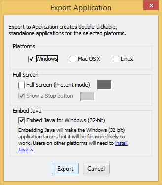 8. Choose the Windows platform. 9. Open the folder application.