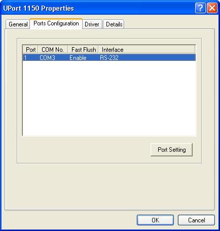Configuring the Converter If you need to change the COM number that the converter assigns to the COM port, or adjust other advanced settings, you may go to Device Manager and right-click the UPort