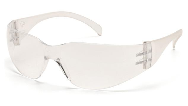 FIT ProGuard 810 Reader Series - Safety Glasses Full polycarbonate frame and lens with a magnification lens insert.