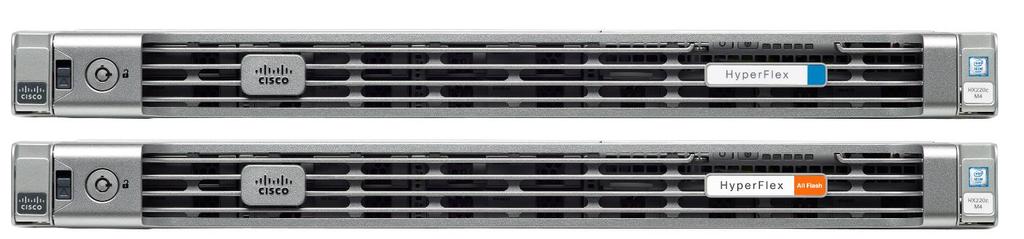 Cisco HyperFlex HX220c M4 and HX220c M4 All Flash Nodes Physically, the system is delivered as a cluster of three or more Cisco HyperFlex HX220c M4 or HX220c M4 All Flash Nodes that are integrated