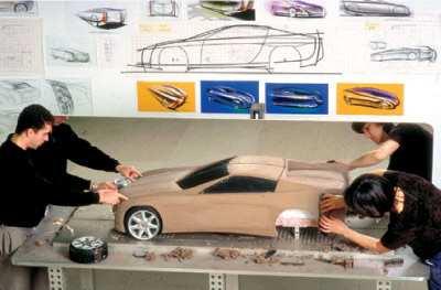 Scale Model in Clay Courtesy of General Motors Mouli