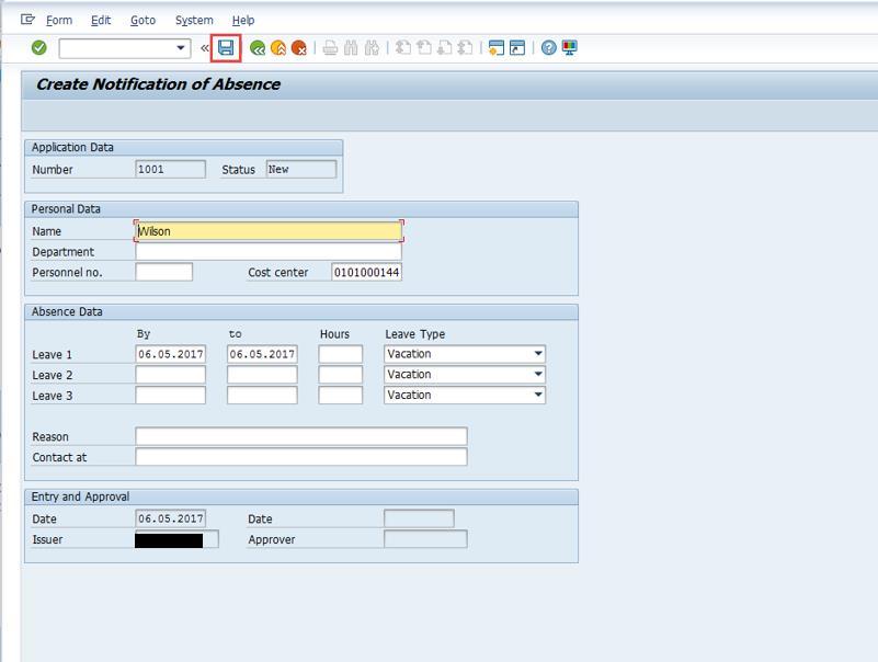 the demo workflow WS30000015 to test the SAP Business Workflow Notification Provider.