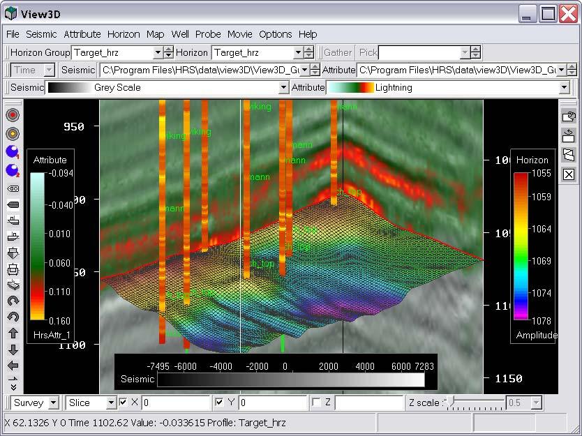 VIEW3D 1 GUIDE TO View3D Introduction to View3D View3D is a program used to view wellbore paths, well data, seismic data and attribute data as a three dimensional volume.