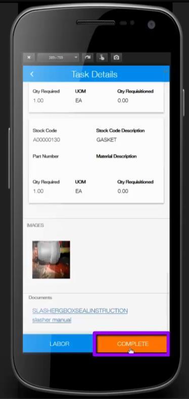 contracts and other financial documents RequestWork app Capture image and text