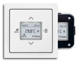 Room Temperature Controller with 5 gang universal input 6109/28 Functionality Control element with room thermostat, functions like 6109/18 Additionally: CO 2 sensor and controller Relative humidity