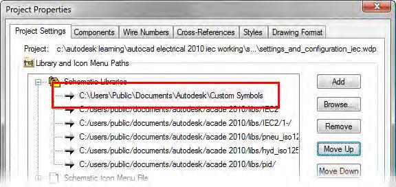 6. When the new search path is located correctly, click OK. WD.ENV Environment File The wd.