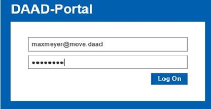 8. Check your emails and open the email you have received from the DAAD Portal and click on the activation link.