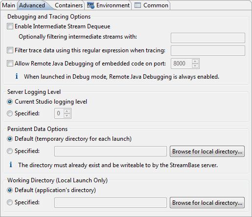 If StreamBase Server is unable to start and shows an error message about insufficient heap or memory, this option might help by using external processes for the compilation tasks.