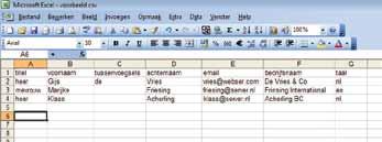 How to make a CSV file The file you upload needs to meet several