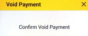 You can only void unsettled transactions on the