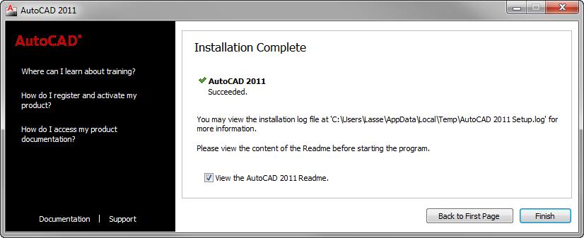 configuration select Install. 11.