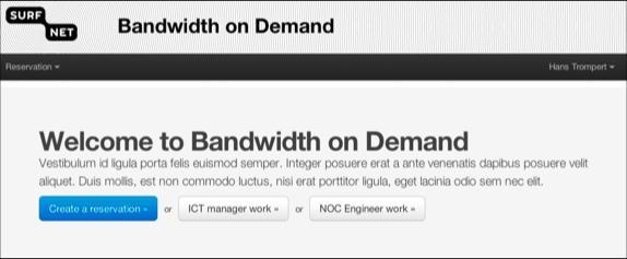 Bandwidth on Demand
