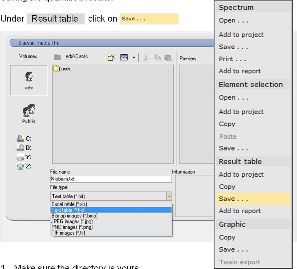 8.00 Step 4 saving the data: Saving the quantified results: Under Result table click on MultiPoint Mode 1.