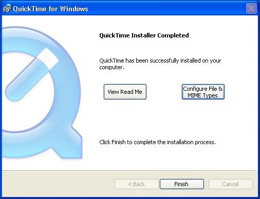Installing QuickTime on a PC If you have a PC, to play any podcast with video you will need the QuickTime media player that is free and comes from Apple. You can download this software at: http://www.
