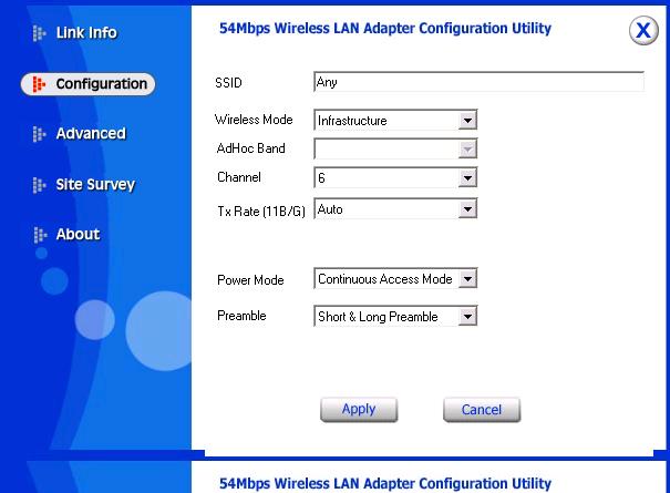 Configuration Page This is the page where you can change the basic settings of the Access Point with the minimum amount of effort to implement a secure wireless network environment.