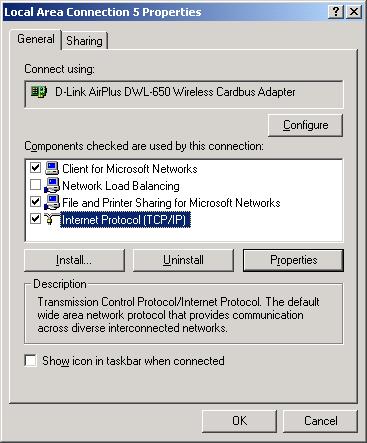 NOTE: The IP address must be within the same range as the wireless route or Access Point.