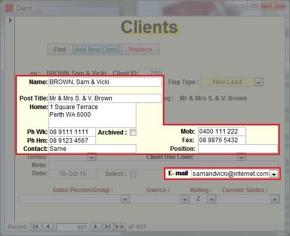 1. Create a New Client The first step in creating a new job in BEAMS is to first create the Client.