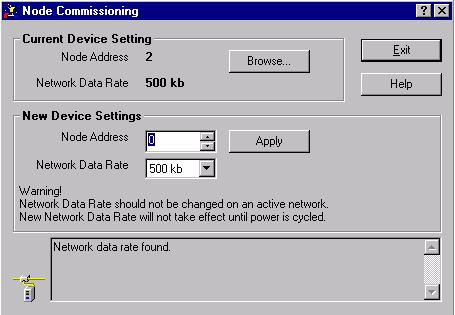 COMMUNICATIONS GUIDE FIELDBUS INTERFACE NOTE: NOTE 5. Enter 0 in the New Device Settings: Node Address box. 6. Click Apply and exit the dialog.