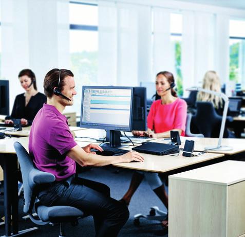 How to increase the number of Sennheiser DECT headsets in use Typically, the number of employees increases when a company expands.