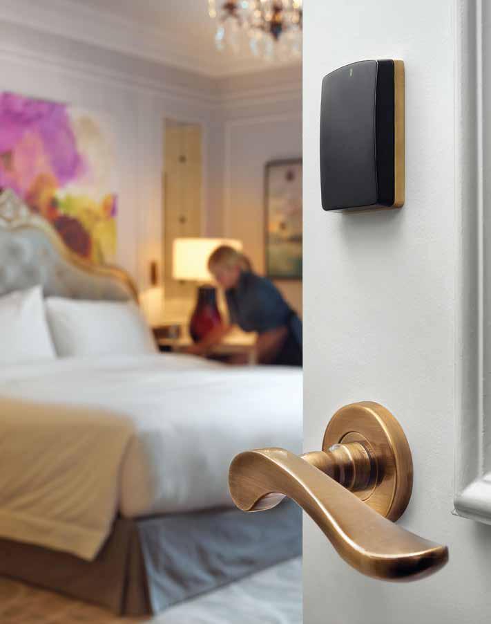 HOSPITALITY MUCH MORE THAN A GUEST ROOM LOCK The central objective of a hotel s security system is to