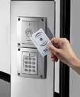 When staff enters the room for cleaning or maintenance, the ESD recognizes his card. 1 2 3 4 5 6 1 Offline door controlers.