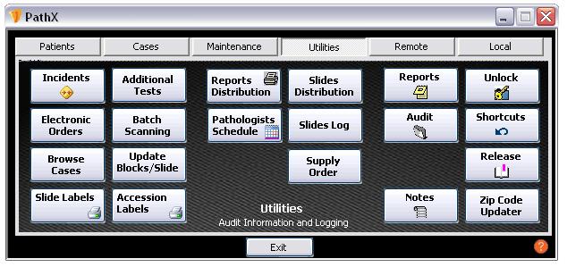 CHAPTER 4: UTILITIES MODULE The Utilities Module allows authorized users to both view and edit various system parameters.
