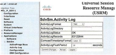 Configure Log 1.0 / Log 2.0 Log 2.0 Configuration 1 Log in to SDV Collector as a root user and run configsdv. 2 Enable Log 2.