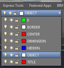 You will change from the object layer to the dimension layer by clicking the scroll-down arrow or triangle and selecting the dimension layer.