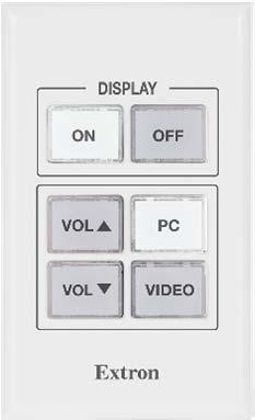 Types of Room Controllers Choosing a Control Interface: Button Panels Ideal for applications that have limited functionality More