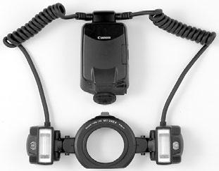 Išorinės Speedlite serijos blystės EOS serijos fotoaparatams sirtos EX serijos Speedlite blystės Iš esmės veiia aip įmontuota blystė, tad paprasta naudoti.