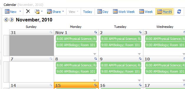 Create a Meeting Request Click Calendar in the Navigation Menu.