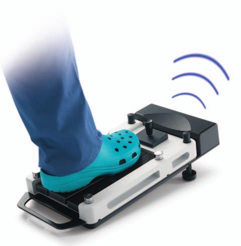 laser-filters. The wide selection of foot switches fulfills any ergonomic need.