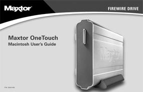 1 OneTouch Drive Components Before installing your new drive, review the features shown below. in Figure 1.