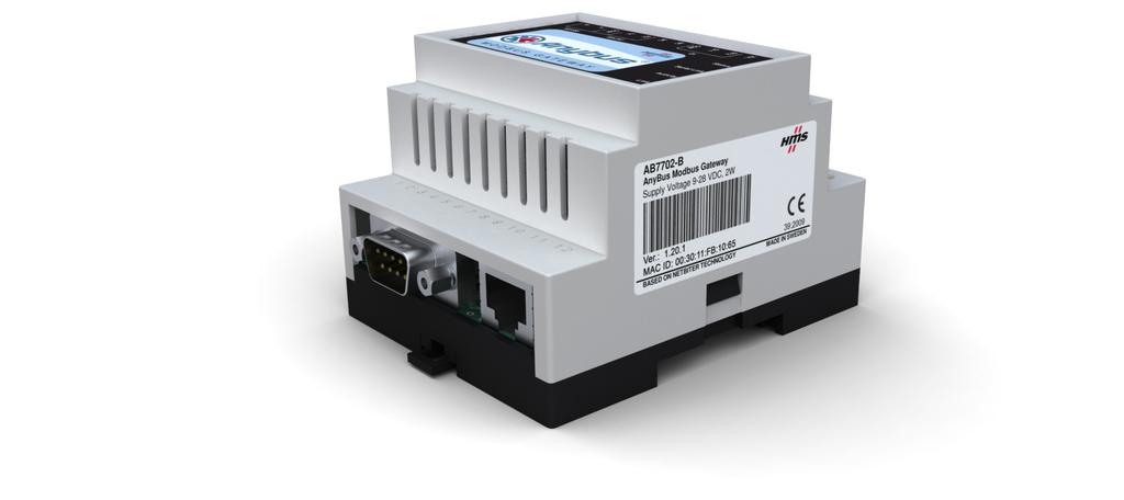 About the 1-3 Connectors Modbus/RTU Interface, RS-232 The 9-pole DSUB, male connector on the Anybus module contains a fully equipped RS-232 interface.
